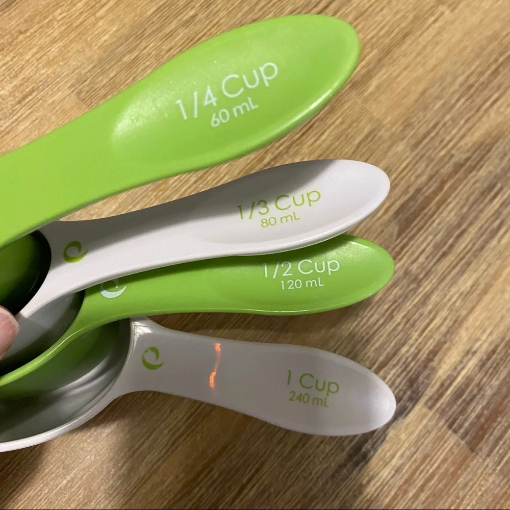 Set of Measuring Cups and Spoons